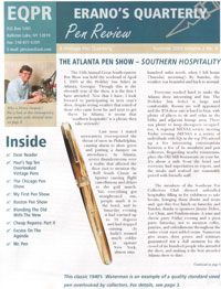 Eranos Quarterly Pen Review